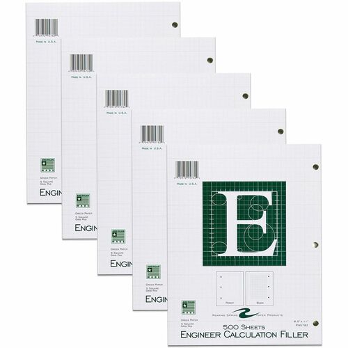 Engineer Floor, Green, 500 Sheet 5/CT