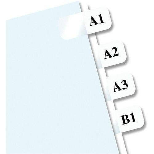 Tab, LSR, Permanent, White, Bulk 675/PK