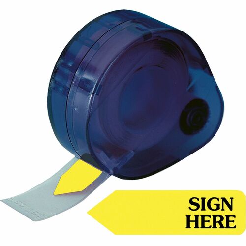 Flag, Sign Here, Yellow 120/PK