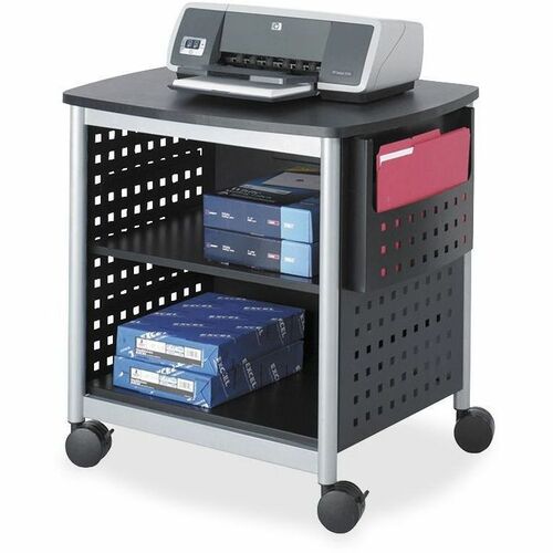 Stand, Printer, Desk, Black