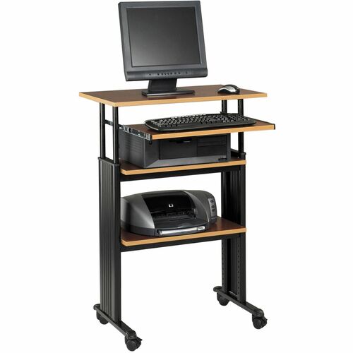 Workstation, Standup, Black/Cyan
