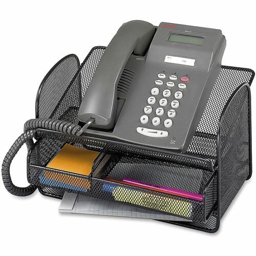 Stand, Telephone, Mesh, Black