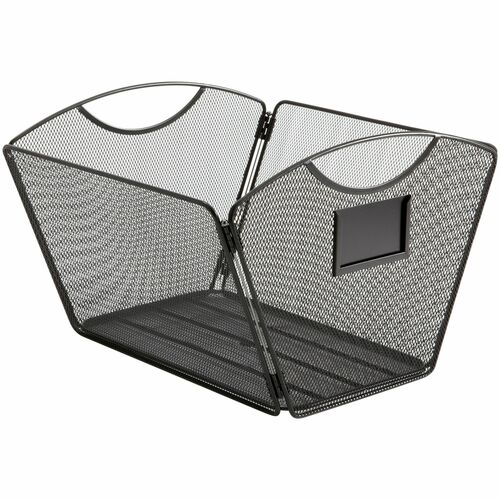 Tub, Desktop, Mesh, Letter, Black