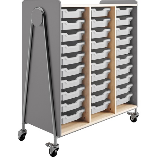 Storage, Mobile, 48 Inch, Gray