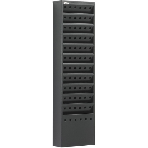 Rack, Display, Literature, 11 Pocket, Black