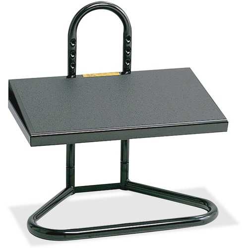 Footrest, Adj, Indust, Black