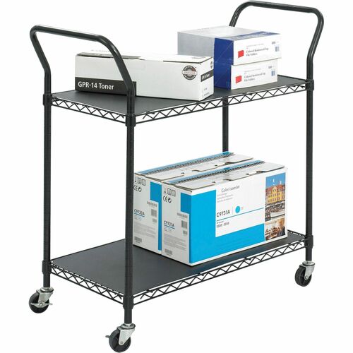 Cart, Wire Utility, Black