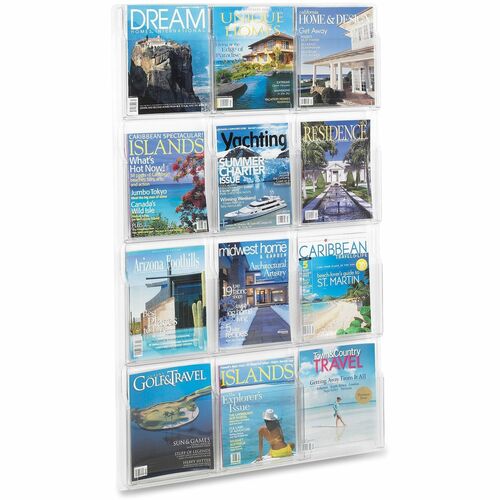 Display, Magazine, Clear