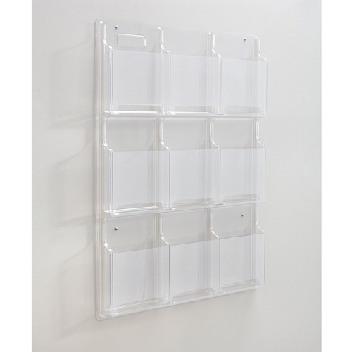 Display, Magazine, 9 Packet, Clear