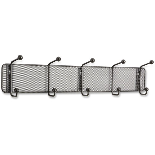 Onyx Mesh Wall Rack 5 Hook