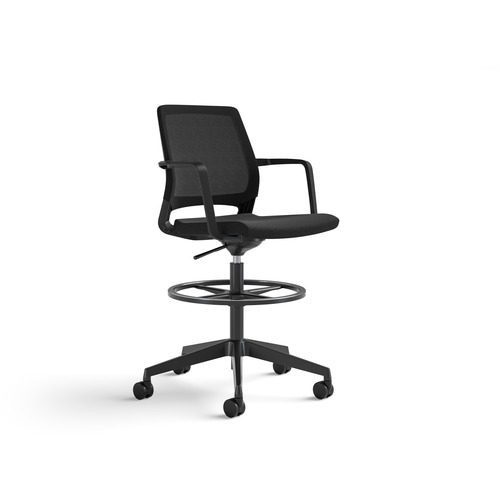 Chair, Extended Height, Black
