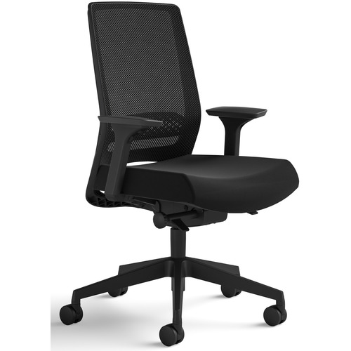 Chair, Task, Deluxe, Black