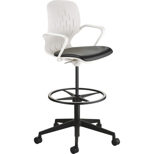 Stool, Shell, Ext-HT, White