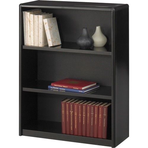 Bookcase, 3-Shelf, Black