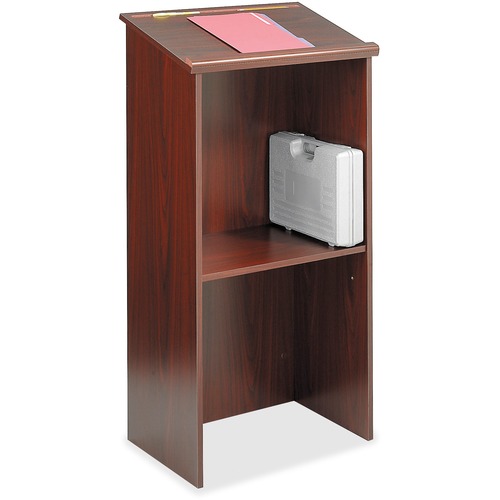 Lectern, Standup, 46H, Mahogany