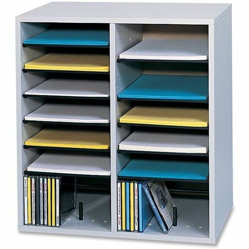 Organizer, Adjustable Wood 16 Compartment