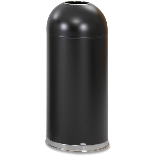 Receptacle, Dome, Opentop, Black