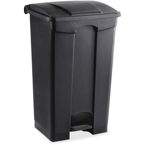 Receptacle, Step-On, Black