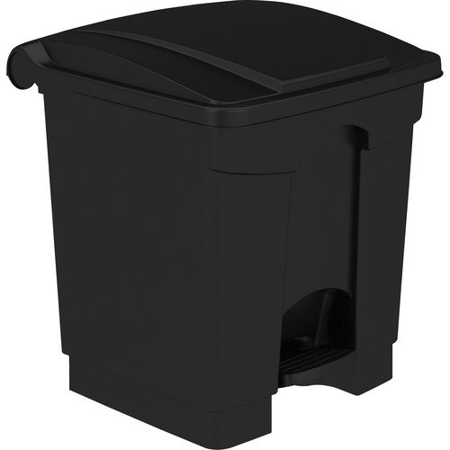Trash, Receptacle, Black, 8 Gal