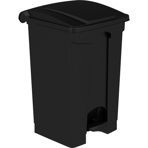 Trash Receptacle, Black, 12 Gallon
