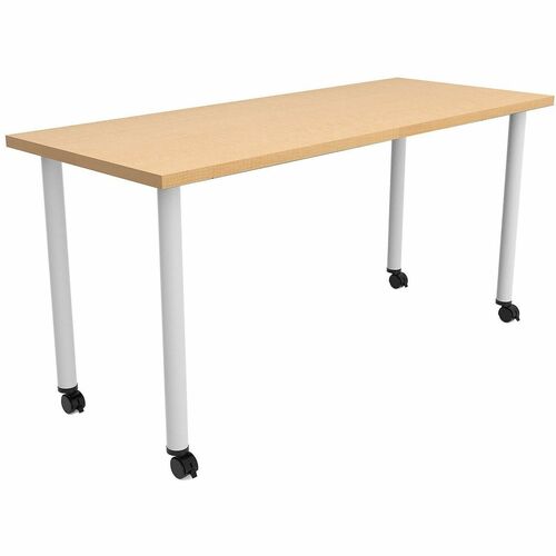 Table, Post, Casters, 60 x 24