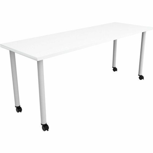 Table, Post, Casters, 72x24
