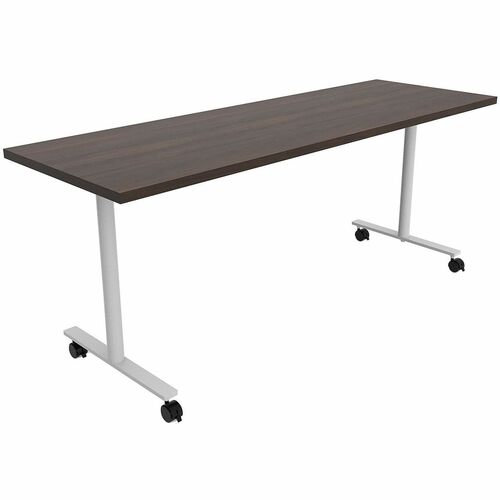 Table, T-Legs, Casters, 72x24
