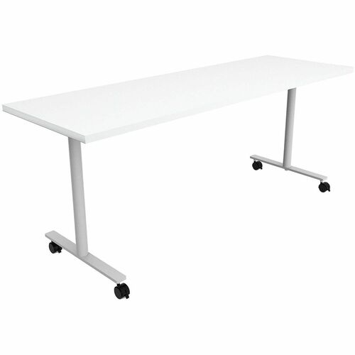 Table, T-Legs, Casters, 72x24