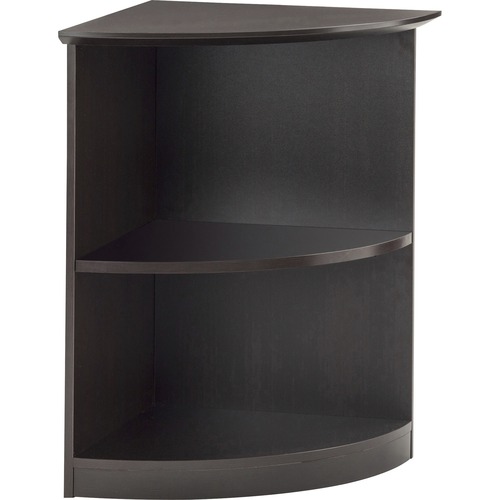 2 Shelf Quarter Round Bookcase