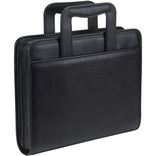 Binder, Pro, Zip, Vinyl, Letter, Black