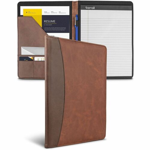Pad Holder, Two-Tone, Brown/Tan