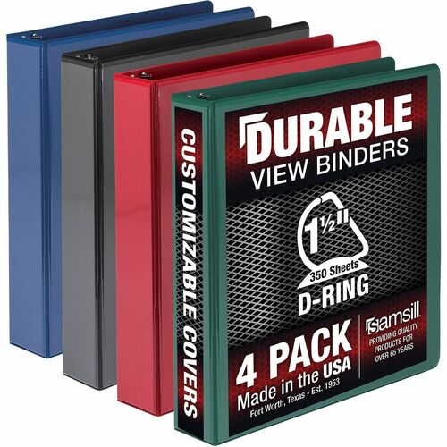 Binder, VW, 1.5" Dr, Ast 4/PK