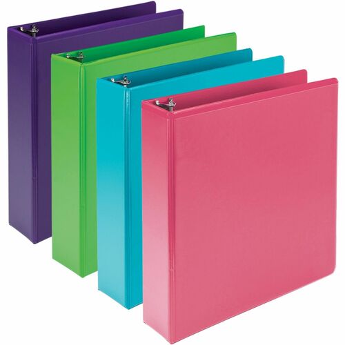 Binder, Edge Clip, 2 Inch, Assorted 4/PK