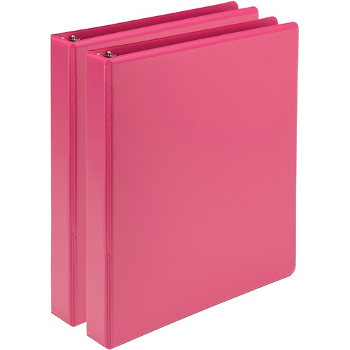 Binder, View, 1 Inch, Pink 2/PK