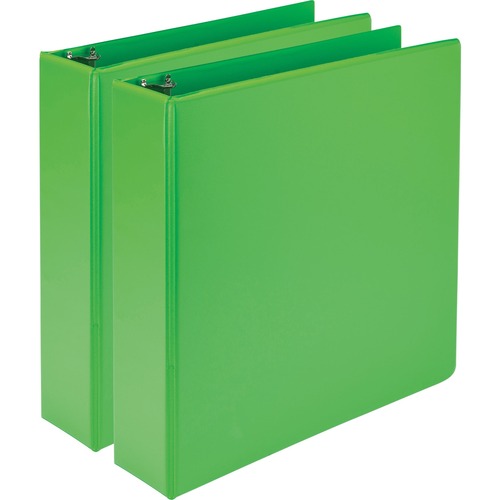 Binder, View, 2", Lime Green 2/PK