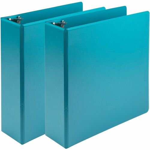 Binder, VW, 3", Round Ring, Turquoise 2/PK