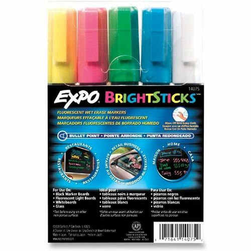 Marker, Brightstick, Assorted 5/ST
