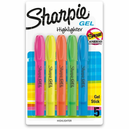 Highlighter, Sharpie, Gel 5/ST