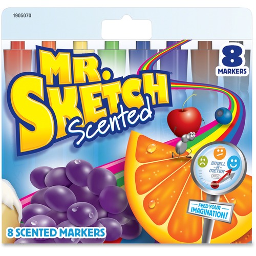 Marker, Mr. Sketch, 8 Color 8/ST