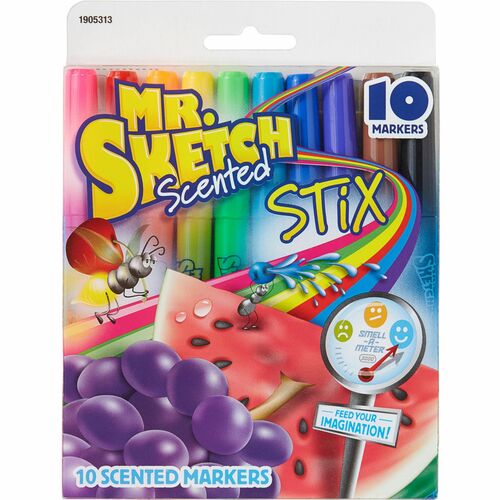 Marker, Sketch, Scent, Assorted 10/PK