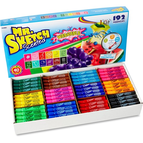 Marker, Sketch, Whiteboard, Chisel, 192 Count 192/ST