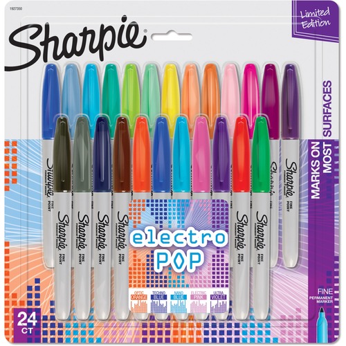 Marker, Sharpie, Electro, Assorted 24/PK