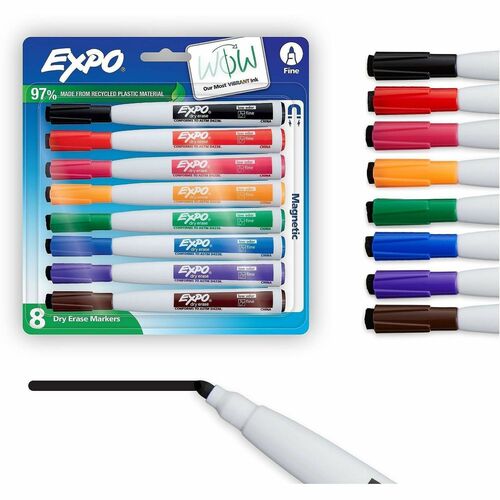 Marker, Dryers, Magn, Fine 8/PK