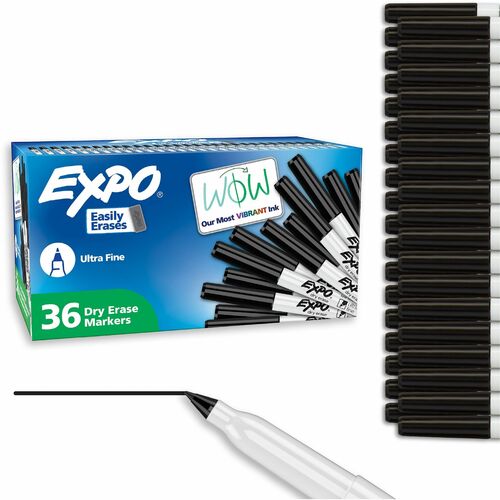 Marker, Expo, Dri, Ufn, Black 36/PK