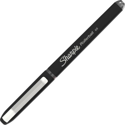 Pen, Roll Ball, Sharpie, Black 4/PK