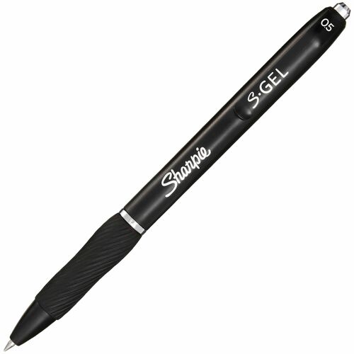 Pen, Gel, Sharpie, 0.5, Black 12/DZ