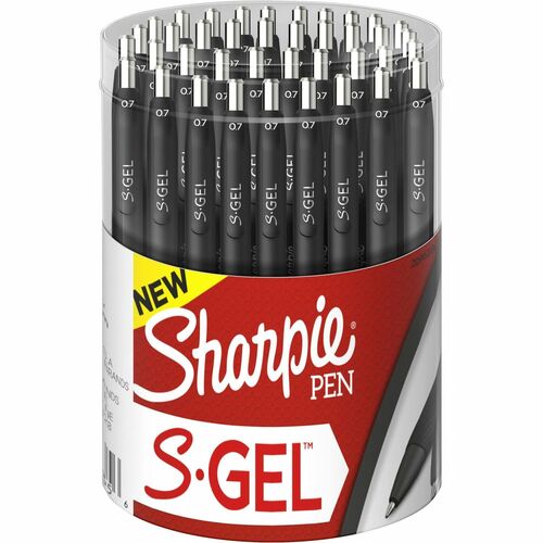 Pen, S-Gel, 0.7 Millimeter, Black, Can 36/BX