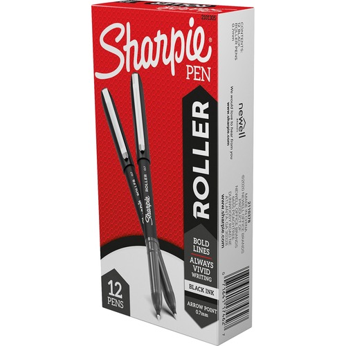 Pen, Rubber, Sharpie, .7, Black 12/DZ