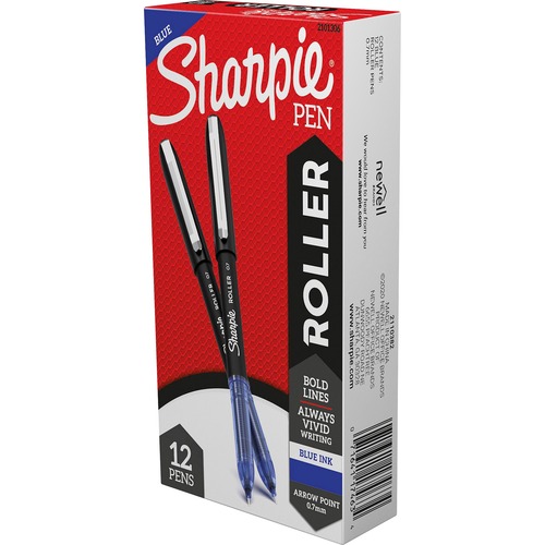 Pen, Red, Sharpie, 0.7, Blue, Dozen 12/DZ