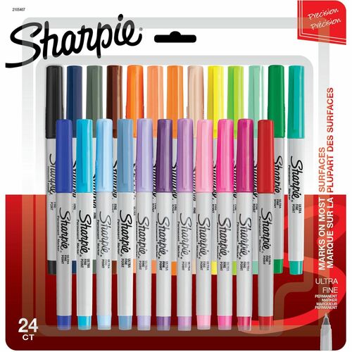 Marker, Sharpie, Ultrafine 24/PK